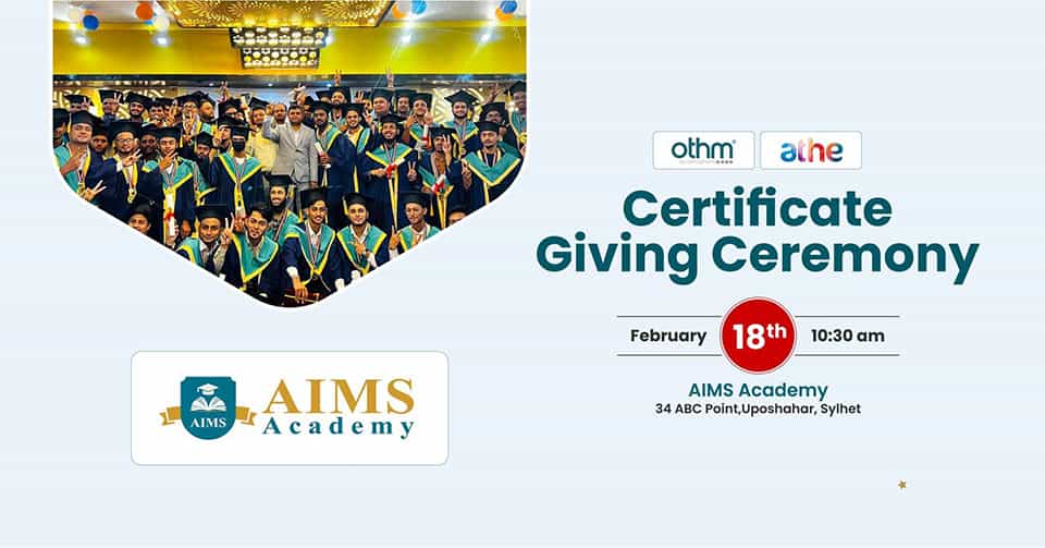 OTHM & ATHE CERTIFICATE GIVING CEREMONY-2024